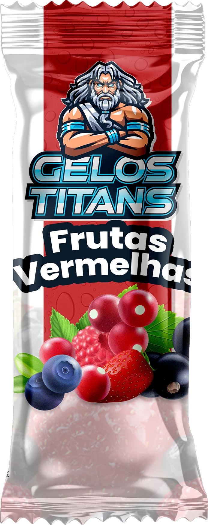 Gelo sabor Frutas Vermelhas